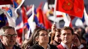 El cuatripartito se niega a condenar los insultos y el lanzamiento de objetos en el acto de Alsasua
