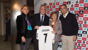 El Real Madrid invita al palco del Bernabéu a la familia del exosasunista Fernando Serena