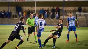 Reparto de puntos en el derbi jugado en Estella, que deja más contento al Tudelano que al Izarra