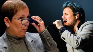 El cantante Dani Mart&iacute;n explica a Barkos su canci&oacute;n tras ser tachada de "sexista" por el pol&eacute;mico programa Skolae