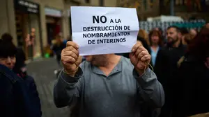 La justicia navarra, en huelga ante el "inminente" despido de 29 trabajadores por la reforma del Poder Judicial