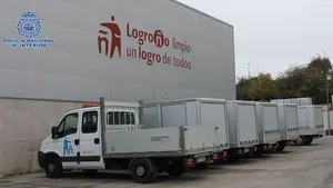 Detenidos dos navarros tras robar m&oacute;viles y material inform&aacute;tico en el Punto Limpio de Logro&ntilde;o