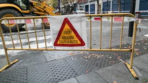 Obras de mejora: cambian las aceras deterioradas y los pasos de cebra en un barrio de Pamplona
