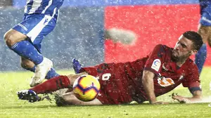 Oier Sanjurjo, en Riazor: "Ellos han sabido jugar más práctico y se han llevado el partido"