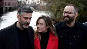 Marta Etura, en pleno rodaje en Elizondo: "Amaia siempre está al borde del abismo, al borde de romperse"