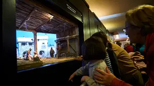 Cifra récord: más de 32.000 personas visitan la exposición de belenes del Baluarte durante las Navidades
