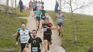 La dura 'Erripagaina Urban Trail' corona a Xabier Zarranz y Eva González en Burlada