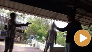 La buena acción animal de Frank Cuesta casi termina en tragedia ante varios traficantes