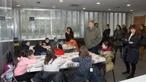 Aprender a conocer y valorar el entorno: los niños de Mendillorri participan en un proyecto de educación ambiental