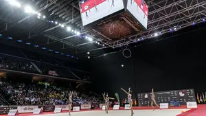 Más de 15.000 personas llenan el Navarra Arena en los Campeonatos de España de Gimnasia Rítmica