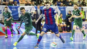 Resumen del partido de la Liga Nacional de fútbol sala, Levante - Osasuna Xota (2-3)