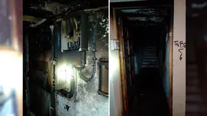 Doce años de tratamiento médico por quemar un colchón en el interior de un portal del centro de Pamplona