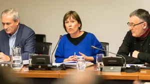 Barkos no cede y critica ahora también las protestas contra Skolae: "El tiempo nos dará la razón"