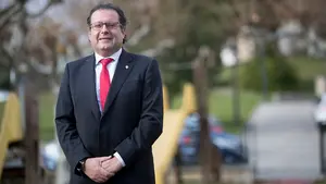 Miguel Cuesta, sobre Osasuna Xota: "Nuestra idea es seguir manteniendo esta relaci&oacute;n con el f&uacute;tbol sala"