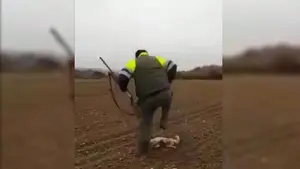 El cazador que maltrató de manera violenta a un zorro podría perder el permiso de armas