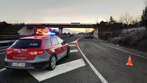 Un vecino de la Barranca de 43 años pierde 10 puntos tras chocar contra un camión mientras conducía borracho y drogado