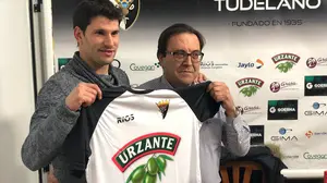 "Rúper" ficha por el Tudelano: "Tenía muchas ofertas, pero el proyecto de Tudela me ha convencido"