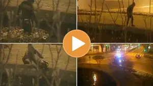 Un 'juevintxo' que termina en agua: pillan a un joven borracho nadando a 0º C en una fuente del centro de Pamplona