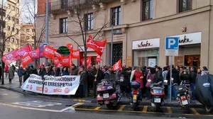 "Ni un paso atrás": reclaman en Pamplona la mejora de las retribuciones en la administración foral