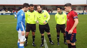 Osasuna se impone al Ardoi bajo la lluvia y se consolida en el primer puesto de la tercera división
