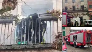 Sobresalto en el Ayuntamiento de Urroz-Villa: arde el archivo municipal tras incendiarse unas cajas