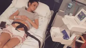 Parto prematuro: la navarra Verdeliss da a luz a su hija en el séptimo mes de embarazo