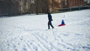 Un manto blanco recubre Pamplona: as&iacute; ha lucido la ciudad tras una noche de nevadas