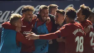 Osasuna termina la jornada de liga en puesto de ascenso directo por primera vez en toda la temporada