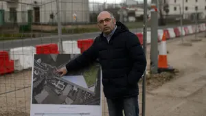 Las obras en el antiguo matadero para crear un gran parque y una zona empresarial acabarán antes de verano
