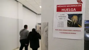 El consejero Domínguez vuelve a retar a los médicos navarros: "Si no desconvocan la huelga, no conversaremos"