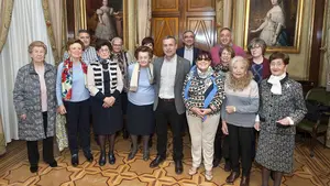 Una donación altruista: la asociación Santa María la Real ofrece su piso al fondo foral de vivienda social