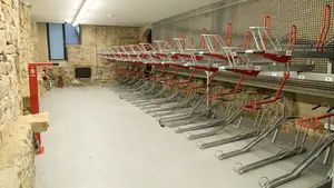 Todo listo para el nuevo aparcamiento de bicicletas en Pamplona: contará con 57 plazas para sus vecinos