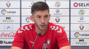 David García, central de Osasuna: "Ante el Alcorcón tenemos que quitar la última hoja del calendario"