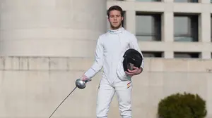 El pamplonés Yago Navarro, primer navarro que se clasifica para el campeonato de Europa de esgrima