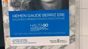 Malestar en Tudela por la aparición de carteles en euskera en el centro de salud: "No se entiende nada"