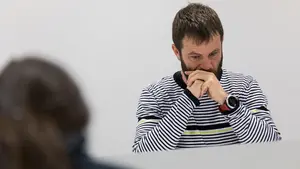 Leoz se congratula de ayudar al 7,3% de la población que le pidió convertir la plaza de toros de Estella en un pipicán