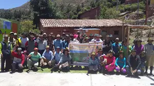 Una cadena de solidaridad iniciada en Pamplona ha terminado ayudando a una comunidad campesina en Perú