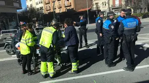Colisión en el centro de Pamplona: un accidente provoca retenciones en la avenida Baja Navarra