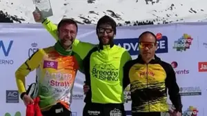 El navarro David Neira se proclama campeón de España de mushing nieve CMV en Baqueira Beret
