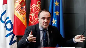 Javier Esparza: "No voy a pactar con nadie que quiera que Navarra sea una provincia, con nadie"