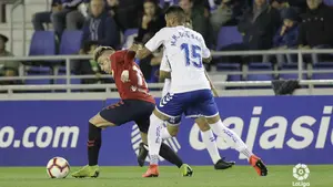 Las imágenes de la inesperada derrota de Osasuna frente al Tenerife en el Heliodoro Rodríguez