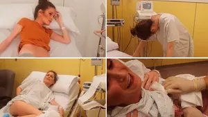 El momento más íntimo de Verdeliss: la navarra cuelga en las redes el parto íntegro de su última hija