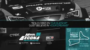 El piloto navarro Mikel Azcona debutará este fin de semana en la primera carrera del Mundial en Marruecos