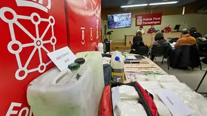 Un kilo de speed incautado en Sanfermines permite asestar el golpe más importante al narcotráfico en Navarra