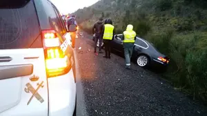 Dos menores heridos a causa de un accidente con tres vehículos implicados en el cruce de Dicastillo de la NA-122