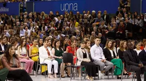 Graduación multitudinaria: 305 estudiantes de la facultad de Ciencias Humanas y Sociales participan en la UPNA
