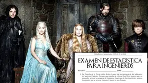 Un profesor pone a prueba el conocimiento de sus alumnos a través de problemas basados en 'Juego de Tronos'