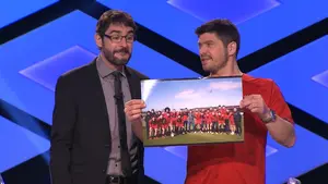 Los lobos cambian de programa por un día y Juanra les recibe en 'Boom' con una pulla sobre Osasuna