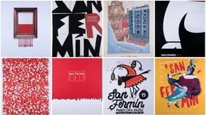 Uno a uno: estos son los 8 carteles finalistas seleccionados para anunciar San Fermín 2019