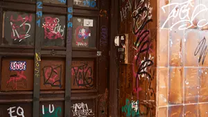 Un supuesto okupa del edificio número 13 de Jarauta afirma que, en su opinión, "no se produjo una violación"